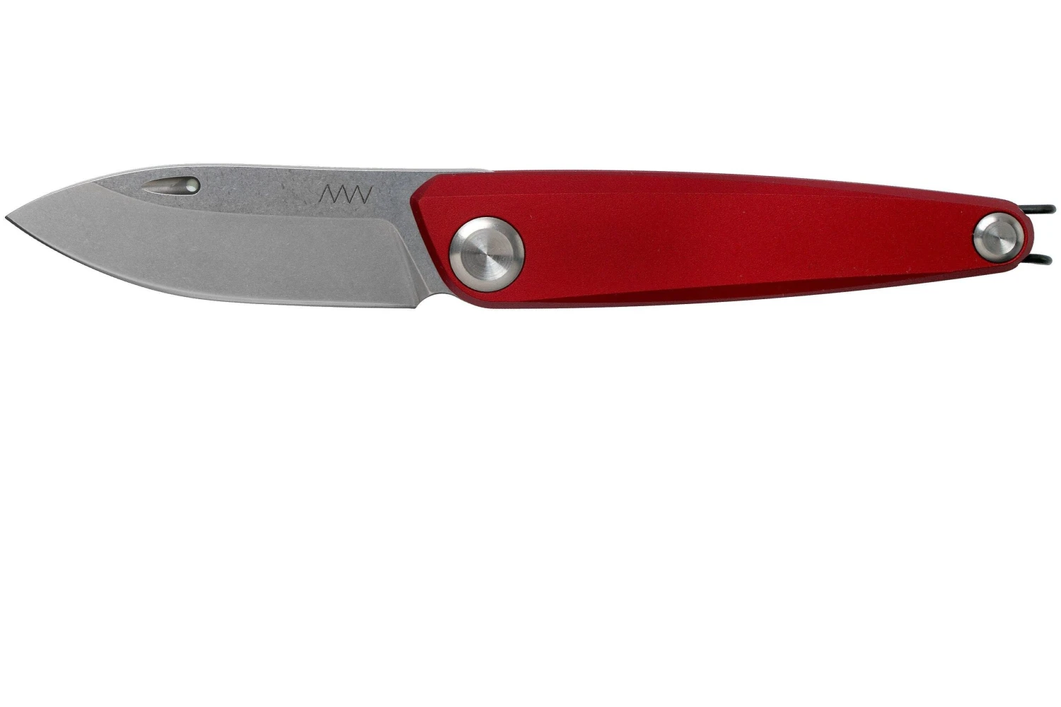 ANV Z050 N690, Red Handle, Z050-002, Slipjoint Couteau De Poche 1 ANV Z050 N690, Red Handle, Z050-002, Slipjoint Couteau De Poche
