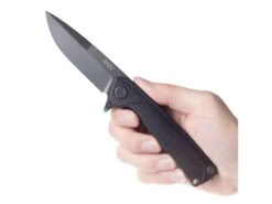 ANV Knives Z100 BB Sleipner Black DLC GRN Linerlock Z100-052, Couteau De Poche