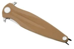 ANV Z400 Sleipner, Linerlock, G10 Coyote, Z400-005, Couteau De Poche -Marché Couteaux Magasin ANVZ400 005 06 anv