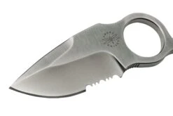 Amare Knives 6F Serration Sixth-Finger 202105 Droppoint, Couteau Fixe -Marché Couteaux Magasin AS 202105 03 amare