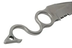 Amare Knives 6F Serration Sixth-Finger 202105 Droppoint, Couteau Fixe -Marché Couteaux Magasin AS 202105 05 amare