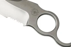 Amare Knives 6F Serration Sixth-Finger 202105 Droppoint, Couteau Fixe -Marché Couteaux Magasin AS 202105 06 amare