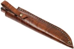 Autine Hunting Knife, Rosewood, D2, Fourreau RH Brun, Couteau De Chasse -Marché Couteaux Magasin AT HUNTING 08 autine at hunting 08