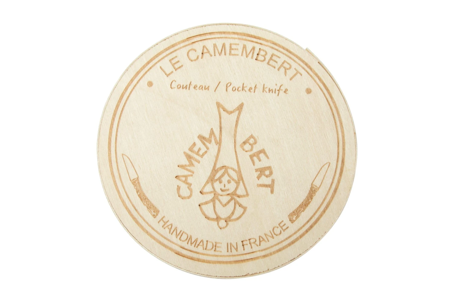 Laguiole En Aubrac Camembert Amourette CAM99AMI Bois D'amourette, Couteau De Poche 7 Laguiole En Aubrac Camembert Amourette CAM99AMI Bois D'amourette, Couteau De Poche – Image 7