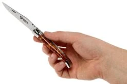 Laguiole En Aubrac L0210PPCI/FSI1 Inserts Popcorn, Couteau Laguiole -Marché Couteaux Magasin AUL0210PPCI FSI1 08 laguiole en aubrac