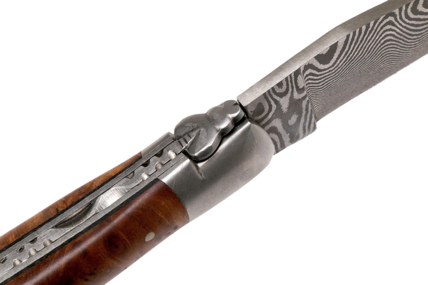 Laguiole En Aubrac 12 Cm Balbach Damast, Tuya L0212THI/FDBB1, Couteau Laguiole 6 Laguiole En Aubrac 12 Cm Balbach Damast, Tuya L0212THI/FDBB1, Couteau Laguiole – Image 6