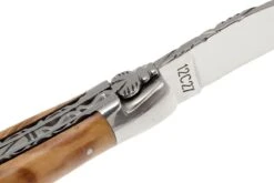 Laguiole En Aubrac 12cm Doubles Platines, Loupe D'olivier, L0712LLI-FSJ1 -Marché Couteaux Magasin AUL0712LLI FSJ1 04 laguiole en aubrac aul0712lli fsj1 04