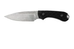 Bradford Knives Guardian 3, 3S-001-MC, Textured Black G-10, CPM-Magnacut, Sabre Grind, Stonewash Finish, Couteau Fixe
