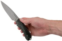 Bradford Guardian 4FE, 3D Black Micarta Guardian 4 M390, Sabre Stonewashed False Edge 4FE-101 13 Bradford Guardian 4FE, 3D Black Micarta Guardian 4 M390, Sabre Stonewashed False Edge 4FE-101 -Marché Couteaux Magasin BDK 4FE 101 06 bradford knives