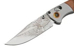 Benchmade Mini Crooked River Whitetail Limited Edition Artist Series 15085-2202, Couteau De Poche De Chasse, Casey Underwood Design -Marché Couteaux Magasin BE15085 2202 04 benchmade