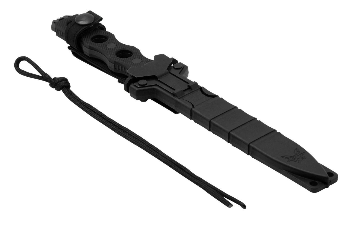 Benchmade SOCP Black 185BK CPM 3V, Couteau Fixe, Greg Thompson Design 6 Benchmade SOCP Black 185BK CPM 3V, Couteau Fixe, Greg Thompson Design – Image 6