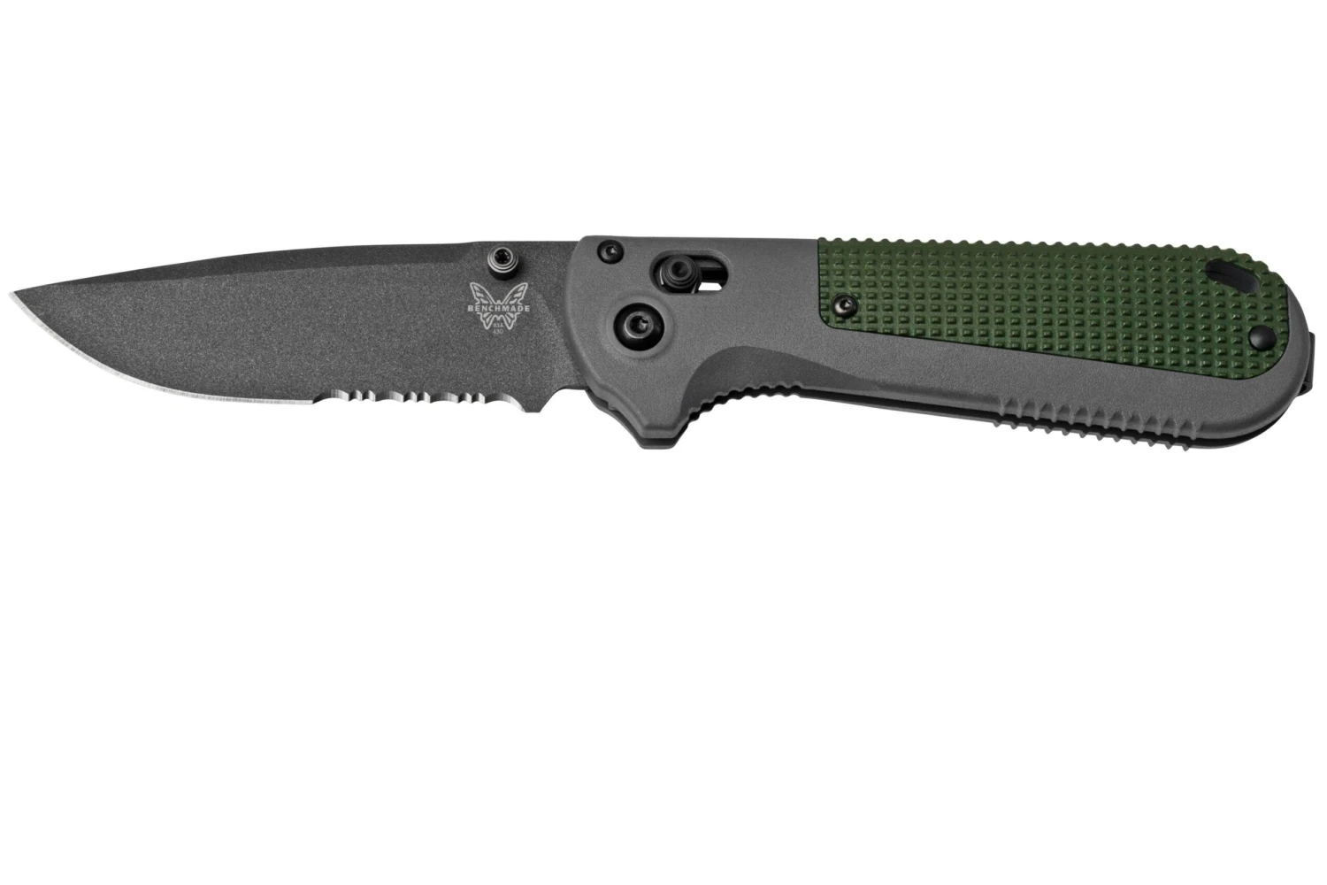 Benchmade Redoubt 430SBK Serrated Couteau De Poche 1 Benchmade Redoubt 430SBK Serrated Couteau De Poche