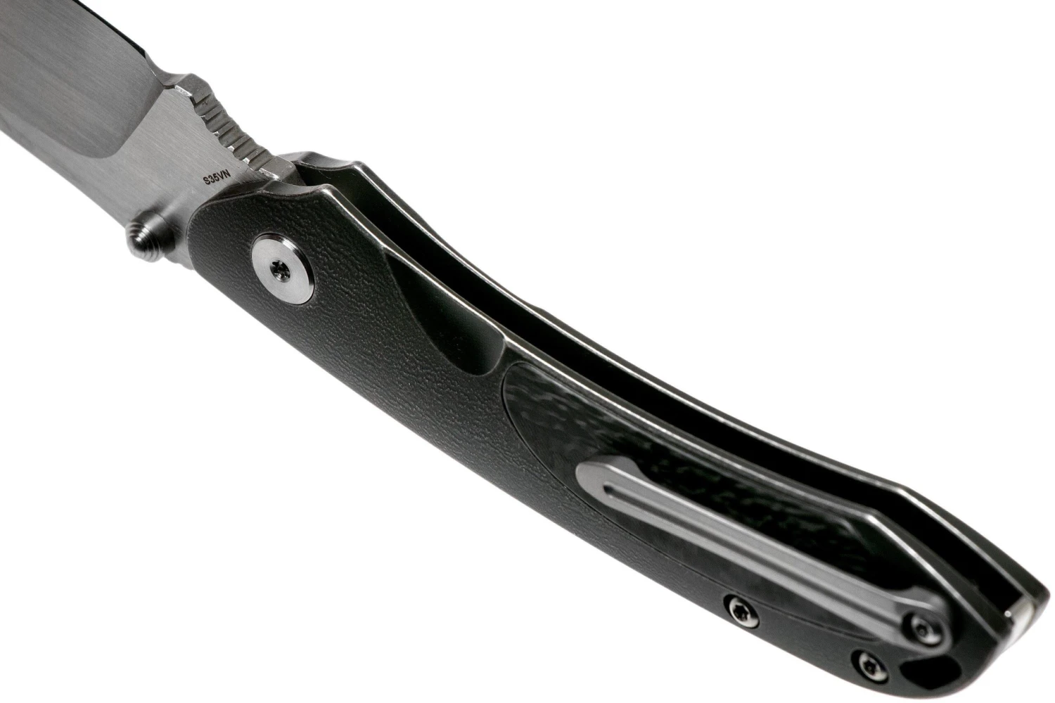 Bestech Junzi BT18009F Black CF Slipjoint Couteau De Poche 5 Bestech Junzi BT18009F Black CF Slipjoint Couteau De Poche – Image 5