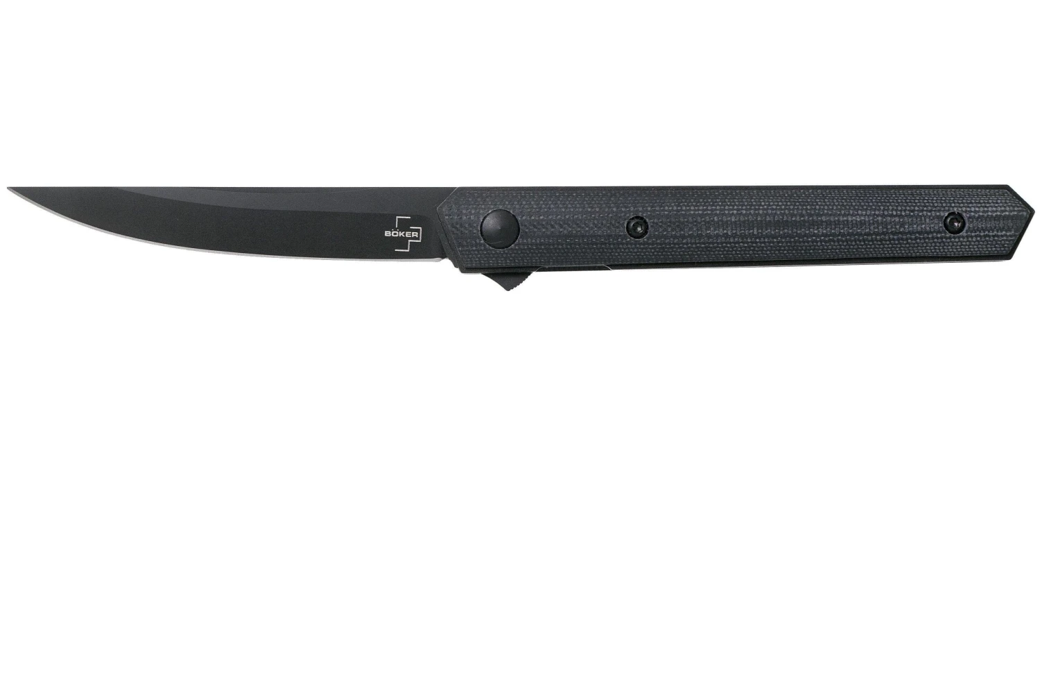 Böker Plus Kwaiken Air Mini G10 All Black 01BO329 Couteau De Poche, Lucas Burnley Design 1 Böker Plus Kwaiken Air Mini G10 All Black 01BO329 Couteau De Poche, Lucas Burnley Design