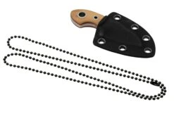 Böker Plus Gnome, D2 02BO322 Olive Wood, Couteau De Cou -Marché Couteaux Magasin BO02BO322 06 boker