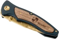 Böker Tirpitz Damast Gold Limited Edition 110194DAM Couteau De Poche -Marché Couteaux Magasin BO110194DAM 04 boker