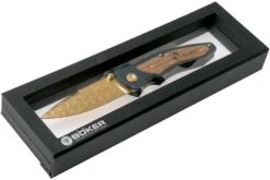 Böker Tirpitz Damast Gold Limited Edition 110194DAM Couteau De Poche -Marché Couteaux Magasin BO110194DAM 10 boker
