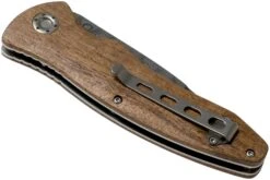 Böker Tirpitz Damast Wood 42 Limited Edition 110197DAM Couteau De Chasse -Marché Couteaux Magasin BO110197DAM 04 boker