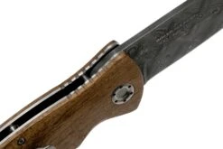 Böker Tirpitz Damast Wood 42 Limited Edition 110197DAM Couteau De Chasse -Marché Couteaux Magasin BO110197DAM 07 boker