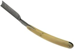 Böker Manufaktur Damascus Horn Rasoir Coupe-choux 140623DAM 10 Böker Manufaktur Damascus Horn Rasoir Coupe-choux 140623DAM -Marché Couteaux Magasin BO140623DAM 04 boker