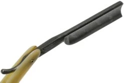 Böker Manufaktur Damascus Horn Rasoir Coupe-choux 140623DAM 11 Böker Manufaktur Damascus Horn Rasoir Coupe-choux 140623DAM -Marché Couteaux Magasin BO140623DAM 05 boker