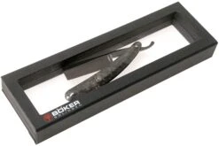 Böker Manufaktur Solingen Black Amboina 140919 Rasoir Coupe-choux -Marché Couteaux Magasin BO140919 06 boker