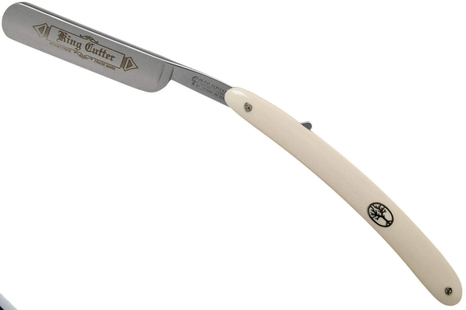 Böker King Cutter White Shaving Starter Set 141624SET Set De Rasage 2 Böker King Cutter White Shaving Starter Set 141624SET Set De Rasage – Image 2