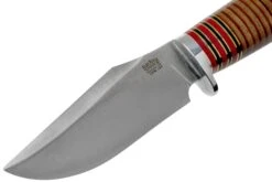 Bark River Trailmate 2 CPM154 Stacked Leather Couteau De Chasse -Marché Couteaux Magasin BRK01 253SDL 03 bark river knives