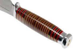 Bark River Trailmate 2 CPM154 Stacked Leather Couteau De Chasse -Marché Couteaux Magasin BRK01 253SDL 04 bark river knives