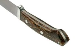 Bark River Classic Drop Point Hunter CPM S45VN Smoke Prickly Pear Natural Liner, Couteau Fixe -Marché Couteaux Magasin BRK02 176SPPNL 04 barkriver