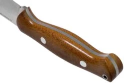 Bark River North Country EDC 2 CPM S45VN Natural Canvas Micarta Couteau Fixe -Marché Couteaux Magasin BRK02 184NCM 04 bark river knives