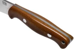 Bark River North Country EDC 2 CPM S45VN Natural Canvas Micarta Couteau Fixe -Marché Couteaux Magasin BRK02 184NCM 05 bark river knives