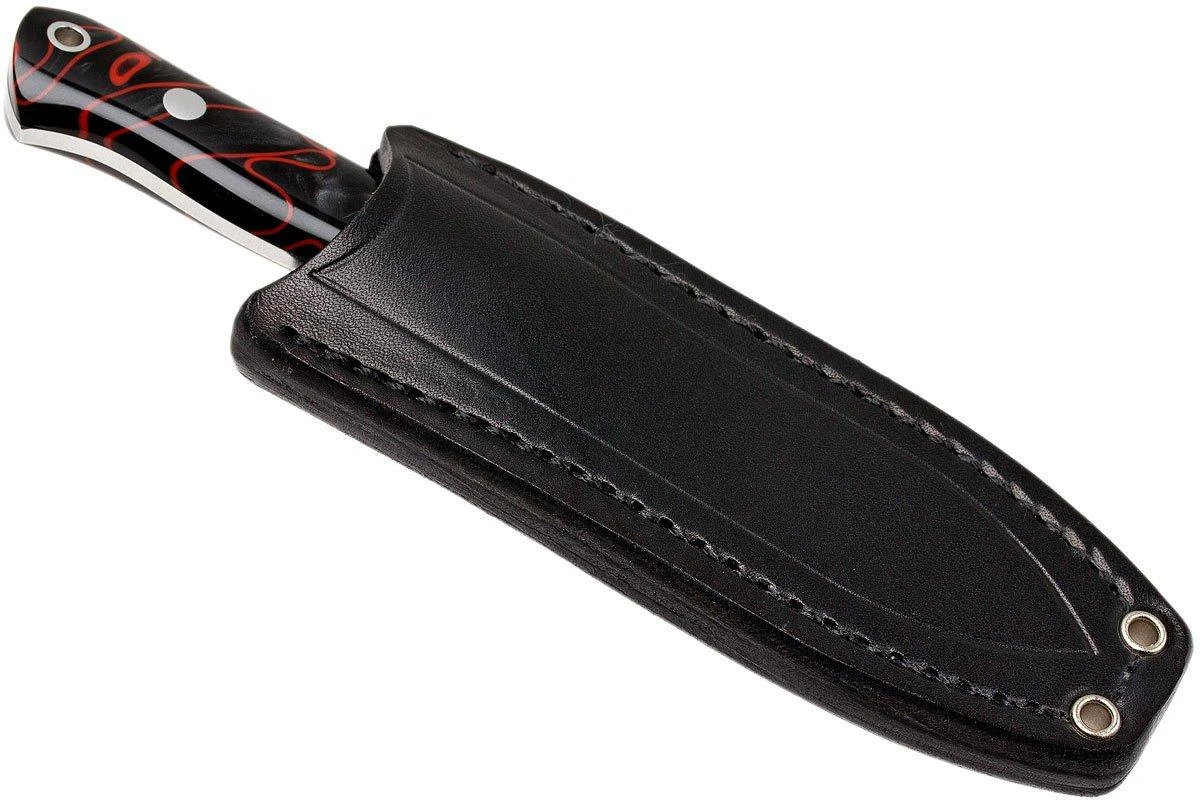 Bark River Bravo Necker II CPM 154CM, Lava Flow Kirinite, Black Sheath 7 Bark River Bravo Necker II CPM 154CM, Lava Flow Kirinite, Black Sheath – Image 7