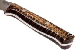 Bark River Bravo EDC A2, Orange & Red Pinecone, Black Sheath -Marché Couteaux Magasin BRK07 007PC2 04 bark river brk07 007pc2 04