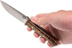 Bark River Bravo EDC A2, Orange & Red Pinecone, Black Sheath -Marché Couteaux Magasin BRK07 007PC2 06 bark river brk07 007pc2 06