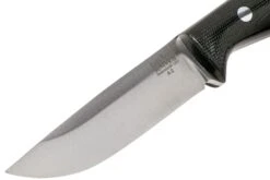 Bark River Gunny A2 Rampless, Black Canvas Micarta Couteau Outdoor -Marché Couteaux Magasin BRK07 113BCMR 03 bark river knives