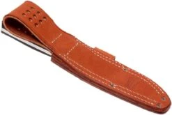 Bark River Bravo 1.5 A2, Black Canvas Micarta, Brown Sheath -Marché Couteaux Magasin BRK07 113BRKC 08 bark river brk07 113brkc 08