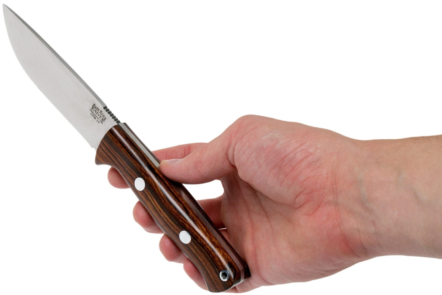 Bark River Bravo 1 LT CPM 3V Field Knife, Desert Ironwood 7 Bark River Bravo 1 LT CPM 3V Field Knife, Desert Ironwood – Image 7