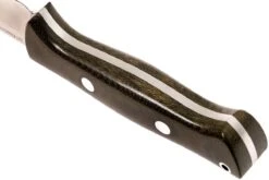 Bark River Bravo 1 LT Cru Wear, Green Canvas Micarta, Rampless -Marché Couteaux Magasin BRK07 166GNC RS 04 bark river brk07 166gnc rs 04