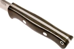 Bark River Bravo 1 LT Cru Wear, Green Canvas Micarta, Rampless -Marché Couteaux Magasin BRK07 166GNC RS 05 bark river brk07 166gnc rs 05