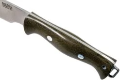 Bark River Bravo Machete CPM 1V Green Canvas Micarta Machette -Marché Couteaux Magasin BRK07 371GNC 05 bark river