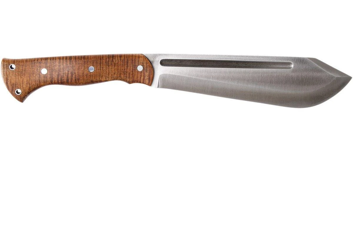 Bark River JX5 Vengeful 1 CPM 3V Dark Curly Maple Machette 2 Bark River JX5 Vengeful 1 CPM 3V Dark Curly Maple Machette – Image 2