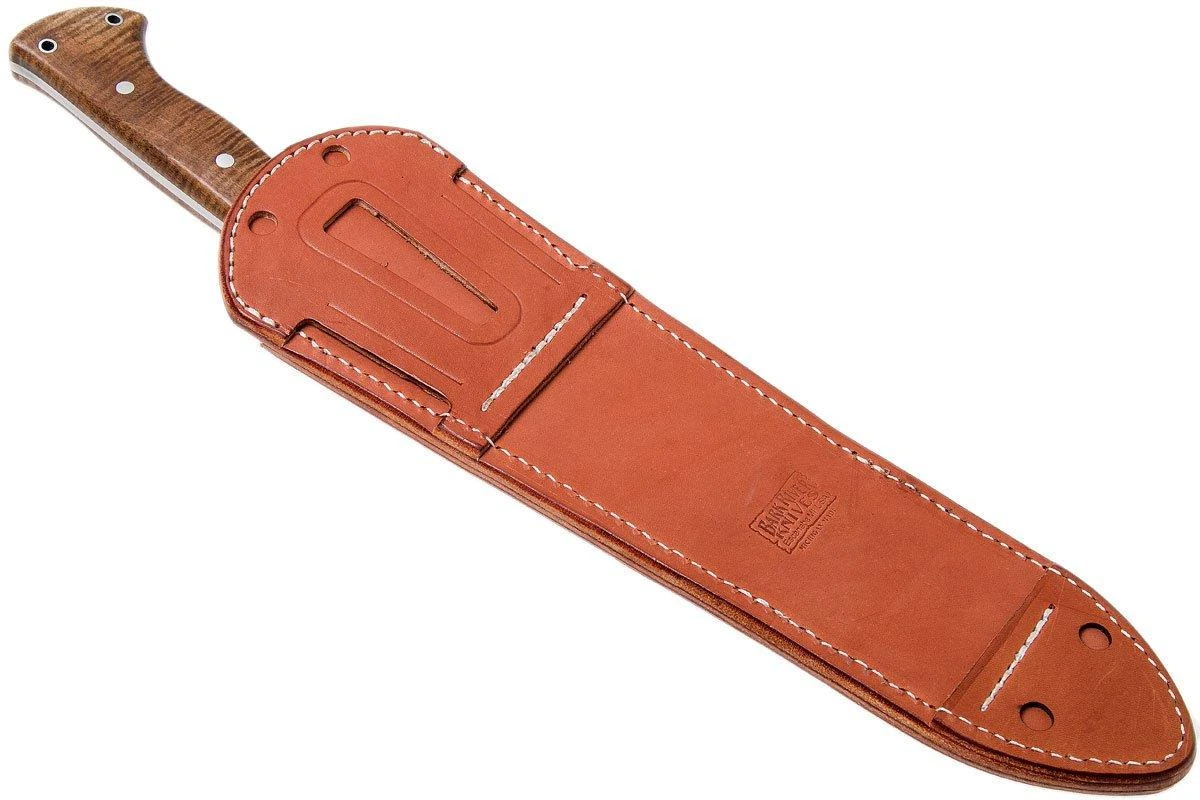 Bark River JX5 Vengeful 1 CPM 3V Dark Curly Maple Machette 8 Bark River JX5 Vengeful 1 CPM 3V Dark Curly Maple Machette – Image 8