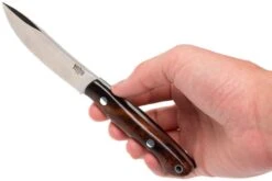 Bark River Mini Kalahari A2, Desert Ironwood, Brown Sheath -Marché Couteaux Magasin BRK12 012DIW2 06 bark river brk12 012diw2 06