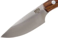 Bark River Kalahari Bushman A2, Desert Ironwood, Brown Sheath -Marché Couteaux Magasin BRK12 116DIW1 03 bark river brk12 116diw1 03