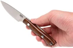 Bark River Kalahari Bushman A2, Desert Ironwood, Brown Sheath -Marché Couteaux Magasin BRK12 116DIW1 06 bark river brk12 116diw1 06