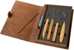 BeaverCraft Professional Spoon And Kuksa Carving Set S43 Book, Kit De Sculpture Sur Bois Avec Boîte De Rangement Livre En Bois -Marché Couteaux Magasin BVS43BOOK 03 beavercraft