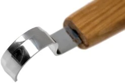 BeaverCraft Oak Spoon Carving Knife 30 Mm SK2SOAK, Couteau Croche Pour Droitier Avec étui -Marché Couteaux Magasin BVSK2SOAK 03 beavercraft