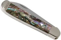 Case Copperhead Abalone, 12023, 8249W SS Couteau De Poche, Coffret Cadeau -Marché Couteaux Magasin CE12023 04 case