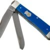 Case Trapper Blue G10 Smooth, 16740, 10254 SS Couteau De Poche